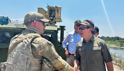 Louisiana Gov. Jeff Landry joins National Guard troops on border in Texas, blasts Biden