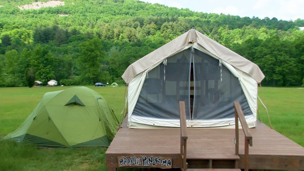 Blue Mountain Resort's glamping sells out on opening green season weekend