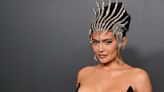 Kylie Jenner dons dazzling diamond-encrusted headpiece at Mugler exhibition opening in NYC