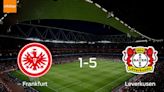 Bayer Leverkusen se lleva la victoria tras golear 5-1 a Eintracht Frankfurt