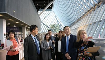 黃國榮參訪微軟總部 盼推動市政數位轉型
