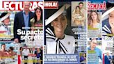 La paternidad de Alejandra Rubio y Carlo y el pacto secreto de Bertín y Gabriela, en las portadas