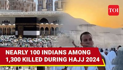 ... Tragedy: Over 1,300 People Including Indians Dead In Searing Heat During Hajj Pilgrimage | TOI Original - Times...