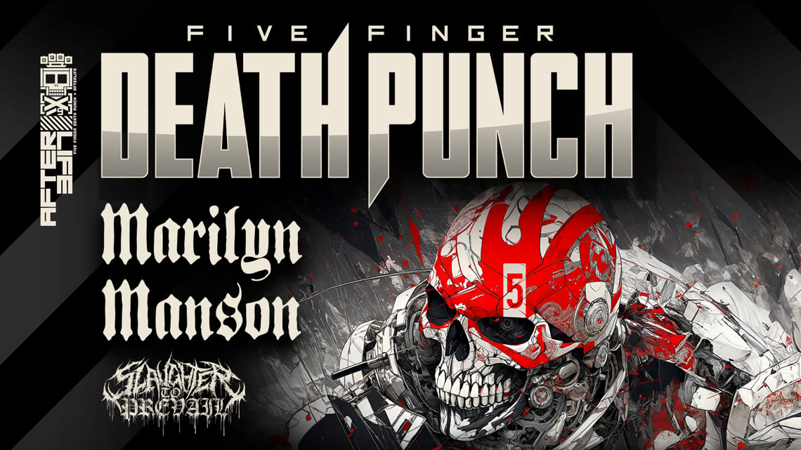 Win tickets to Five Finger Death Punch with Marilyn Manson, Slaughter to Prevail, and The Funeral Portrait!