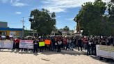 Estalla protesta magisterial en Baja California Sur