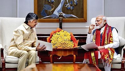 TDP's Chandrababu Naidu meets PM Modi in Delhi; funds for Andhra Pradesh in focus