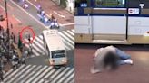 女子「澀谷十字路口被巴士撞」影片瘋傳 網民一原因齊呼：抵死！