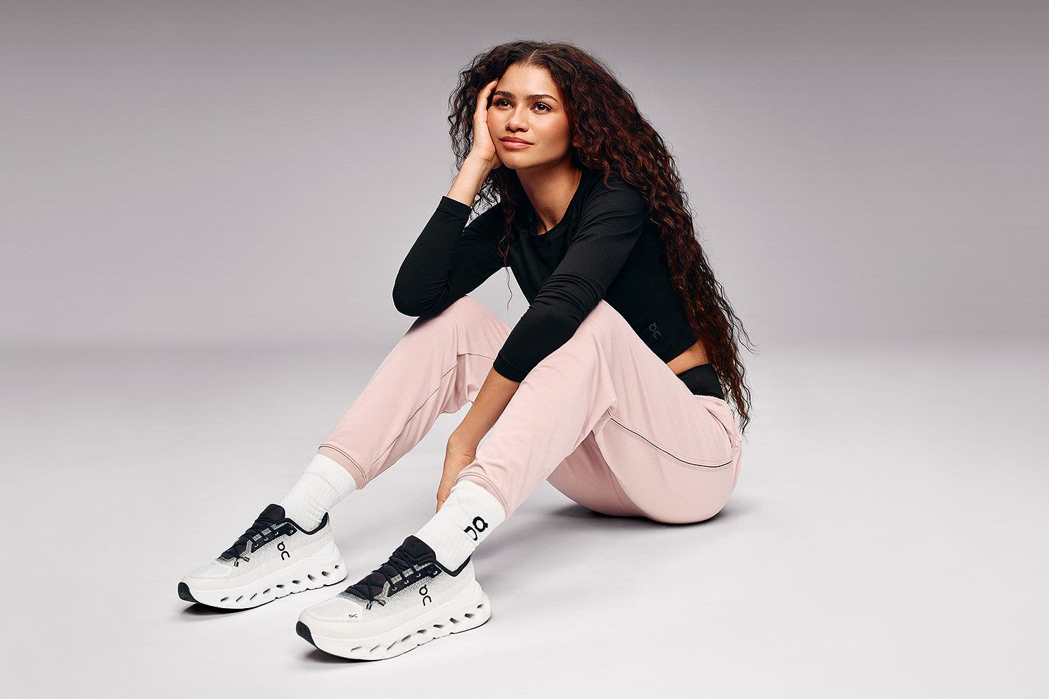 Zendaya Embraces Workout-Core (and Waist-Length Hair) in New Campaign with On Sportswear