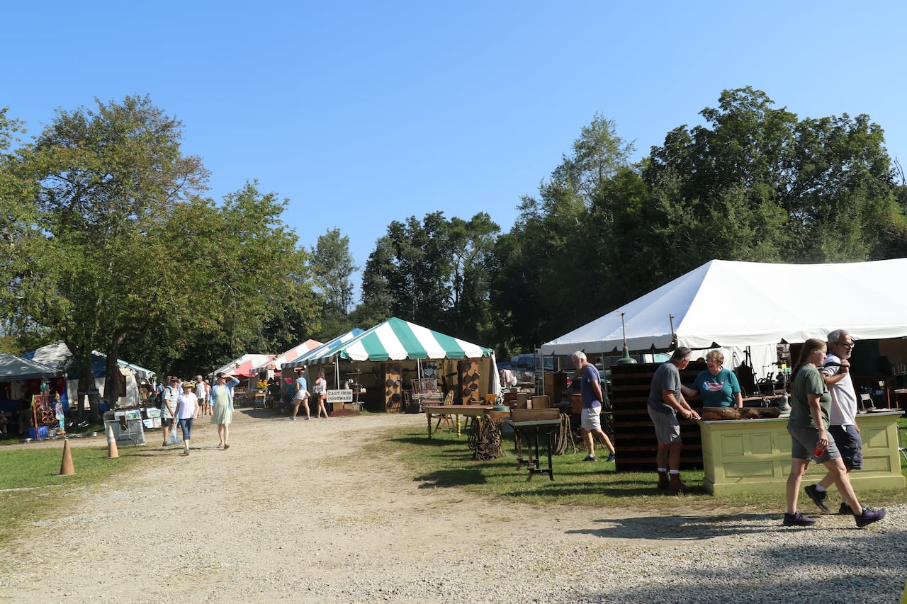 Are July temps 'too hot' for the Brimfield Flea Market? Here's a look through the years.