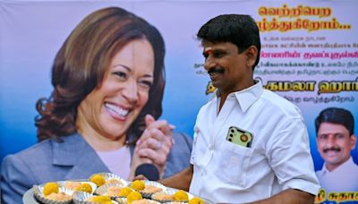 Indian priests invoke heavenly powers for Kamala Harris