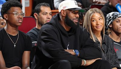 Everyone Made The Same Joke About LeBron, Wife Savannah After Lakers Drafted Bronny