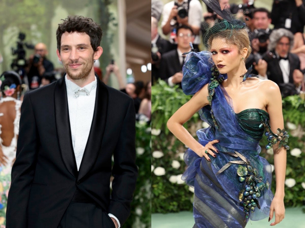 Josh O’Connor has starstruck reaction to Zendaya’s Met Gala outfit