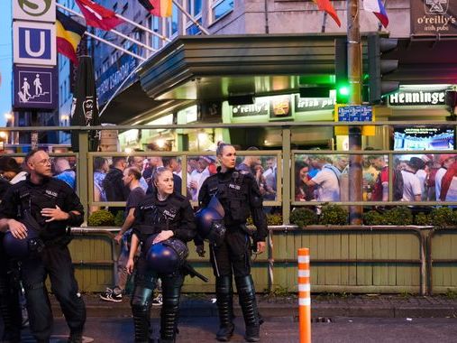 Euro 2024: Eight England fans arrested in Frankfurt - as offences revealed