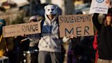 Cruise passengers told to ‘go home’ by protesters dressed as polar bears