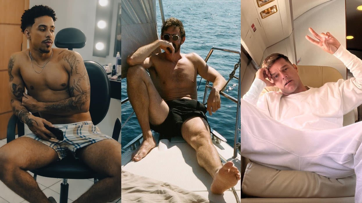 17 celebs who make manspreading look good