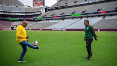 A&M AD Alberts hopes Mexico-Brazil soccer match at Kyle Field sets attendance record