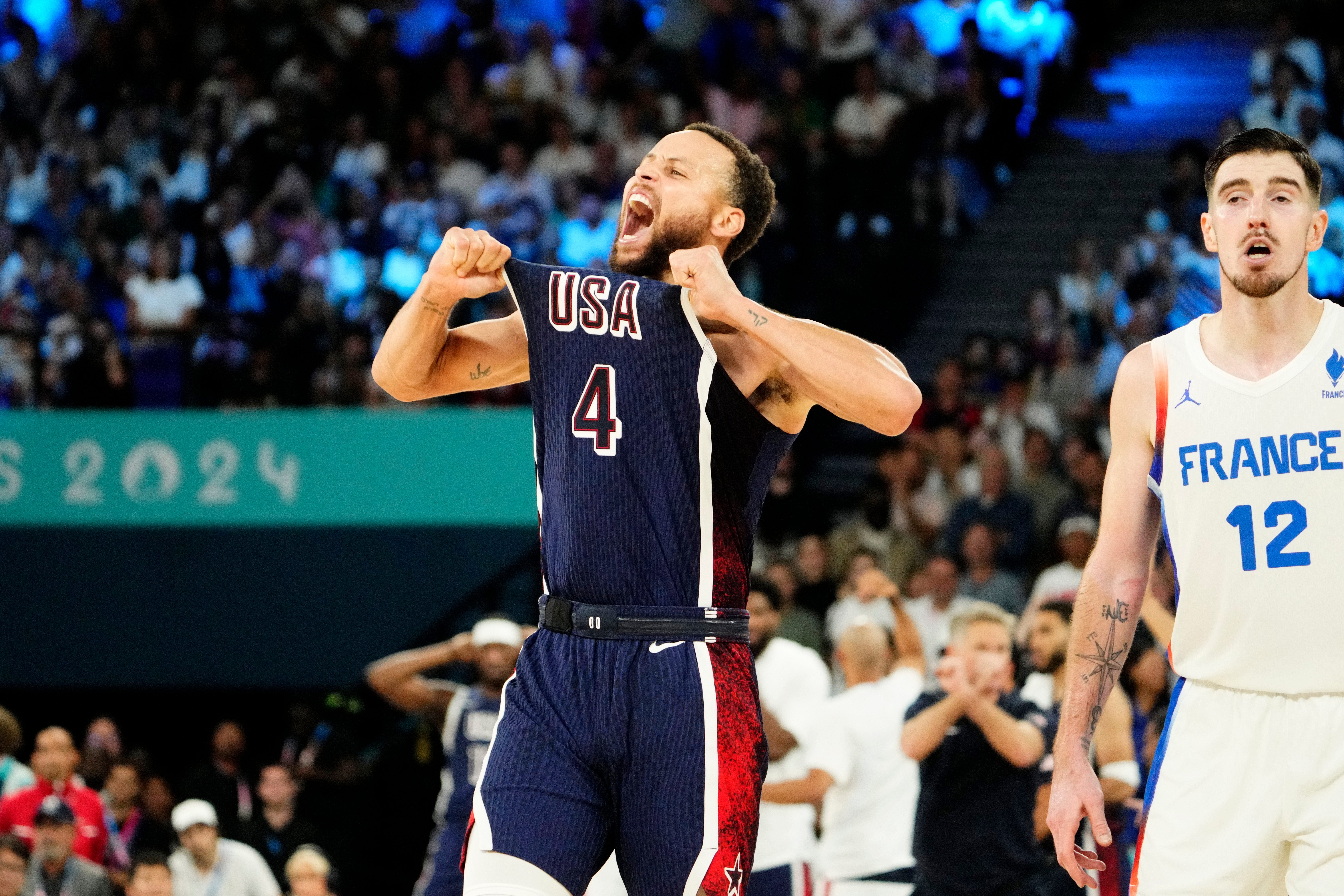 Stephen Curry epic, Kevin Durant historic as Team USA wins 5th straight Olympic gold medal