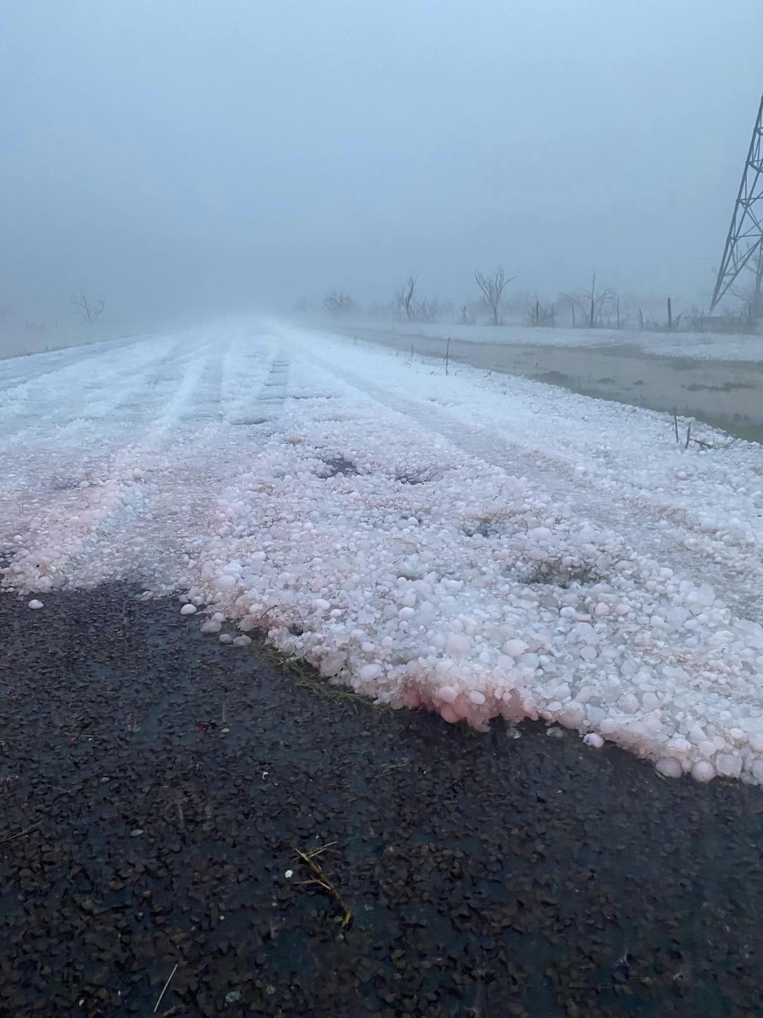 Three FEET — not inches — of hail reported in Texas storm. Has it ever happened in Indiana?