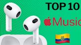 Descubre las canciones que están de moda hoy en Apple Ecuador