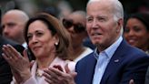 Kamala Harris does high-wire act as Biden wobbles