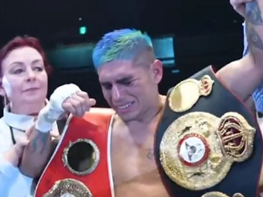 Histórico triunfo del boxeo argentino: el Puma Martínez se consagró campeón mundial supermosca tras vencer al japonés Ioka