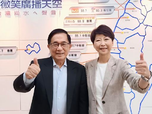 陳亭妃著眼台南市長 陳水扁指2026「韓國瑜是最大變數」