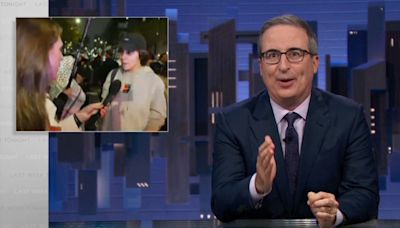 ‘Last Week Tonight’: John Oliver Dings Fox News Amid Coverage Of Student Protests Over War In Gaza