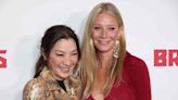 Oscar Winners Michelle Yeoh and Gwyneth Paltrow Cozy Up at “The Brothers Sun” Premiere