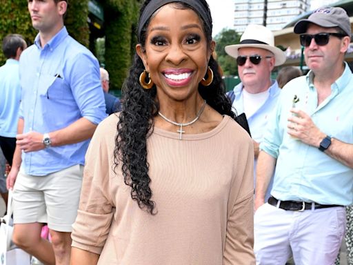 Music legend, 80, has barely aged a day as she watches tennis at Wimbledon