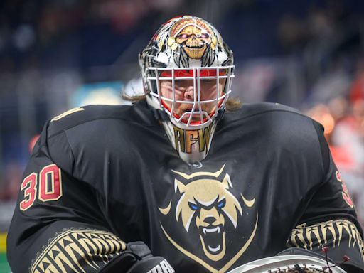 FireWolves goalie Doug Jamieson throws his weight around