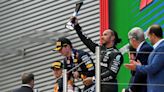 'Good to be back,' says Hamilton after podium return