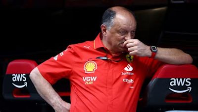 Frédéric Vasseur esquiva una pregunta sobre Lewis Hamilton tras el podio de Carlos Sainz en el GP de Japón
