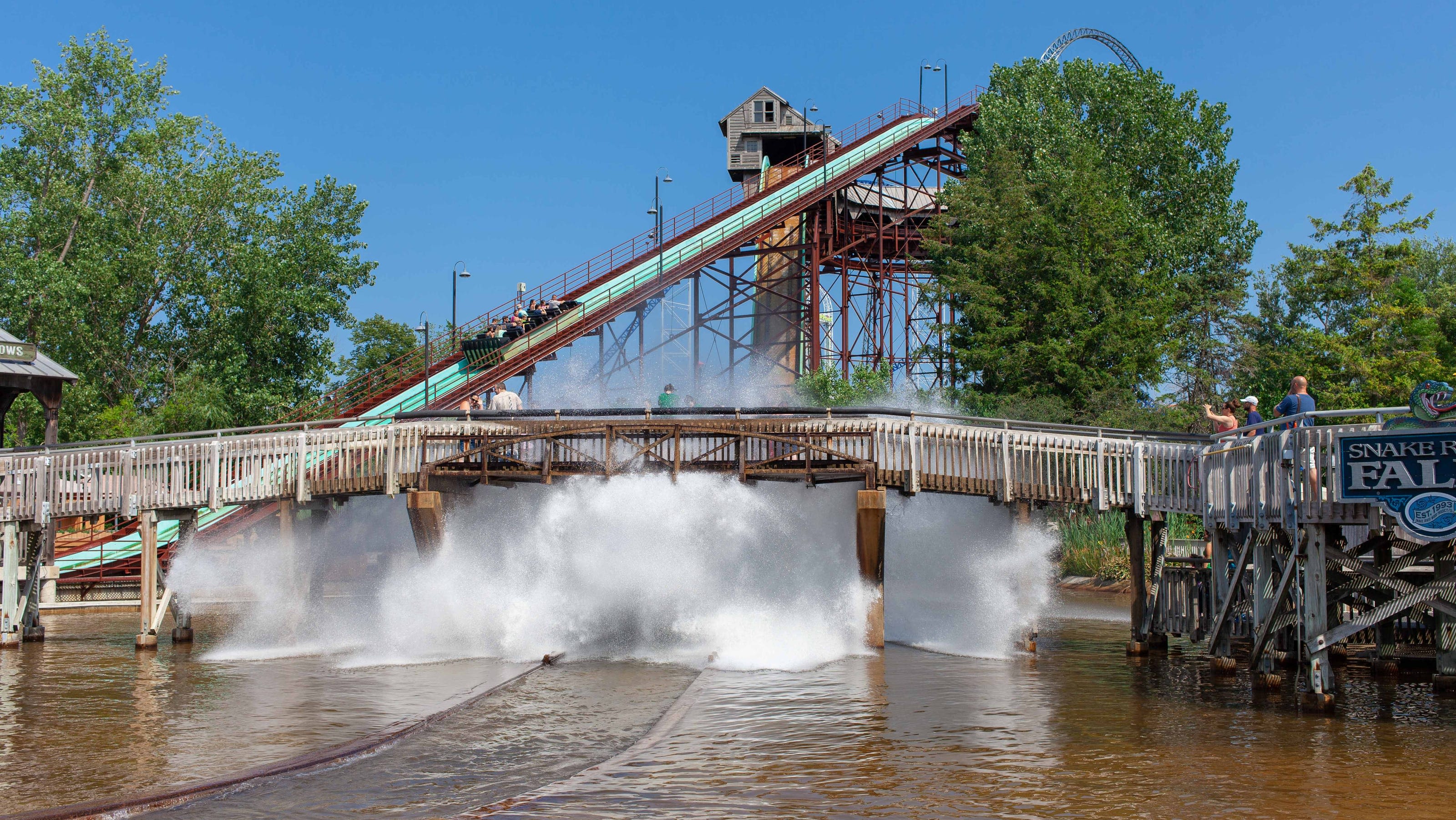 Cedar Point replacing Snake River Falls, once world's 'tallest, fastest, steepest' flume