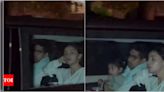 Raha Kapoor steals hearts during a car ride out with Alia Bhatt and Ayan Mukerji | Hindi Movie News - Times of India