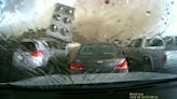 Dashcam video captures terrible tornado demolishing Nebraska building