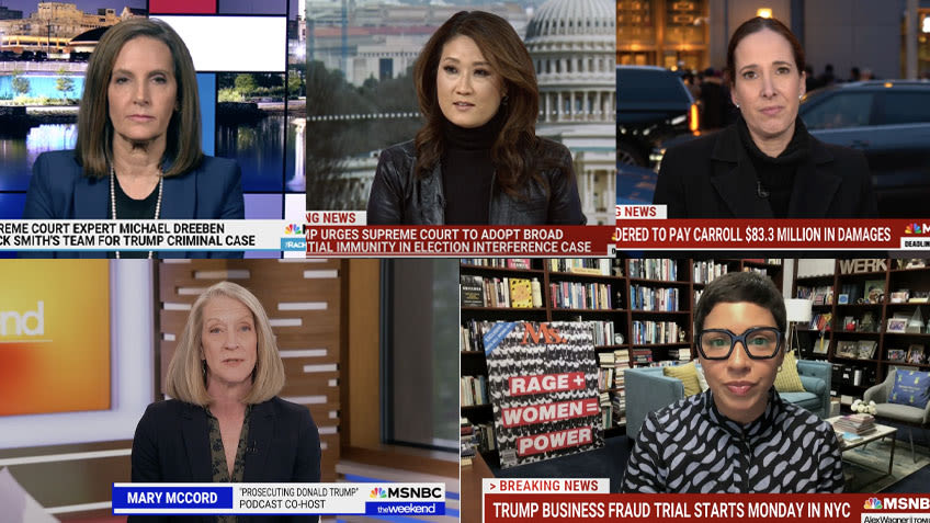 MSNBC Legal Analysts Talk ‘Sleepy Don’ and Cameras in the Courtroom for Trump Trials