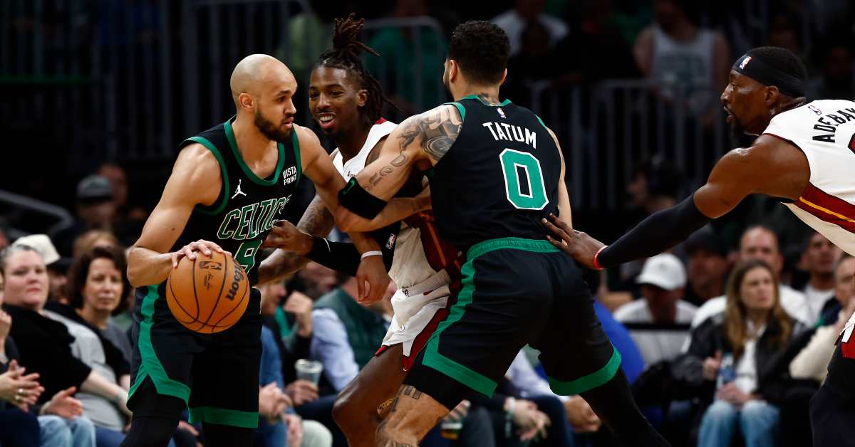 Takeaways: Celtics Beat Heat 118–84, Advance to Second Round