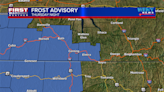 Frost Advisory Thursday Night