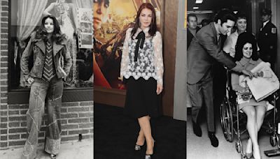 The Ever-Changing Shoe Style of Priscilla Presley: From Go-Go Boots to Gothic Heels
