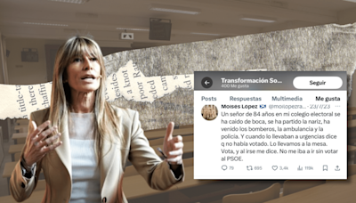 La cátedra de Begoña Gómez dio like a un tuit pro PSOE