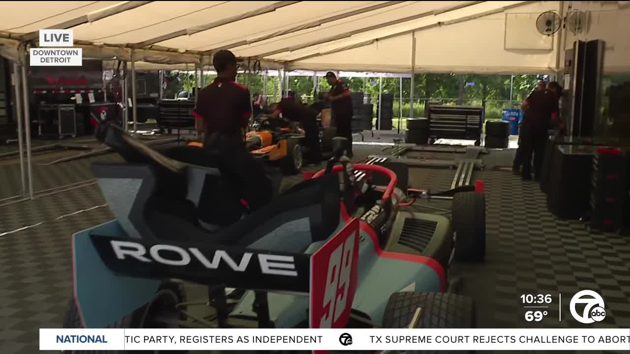 Detroit Grand Prix's Track Medical Center ready for any emergency during the 3 day event