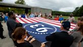 Flight 93 flag flown at Guernsey County Courthouse to commemorate 9/11