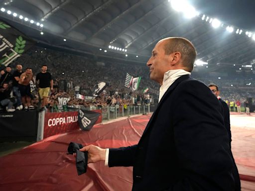 Juventus fires coach Massimiliano Allegri for his outburst toward the refs in the Italian Cup final