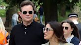 Stephen Mulhern seen with mystery brunette as he heads to VIP entrance at Kylie Minogue gig