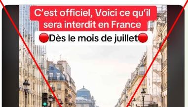 Plus de musique en voiture et couvre-feu national pour les mineurs : attention à cette liste de prétendues nouvelles interdictions au 1er juillet