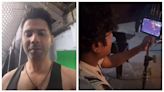 Varun Dhawan shares BTS video from the sets of 'Baby John'; says he's on a set for first time where four units are working together - See photos - Times of India