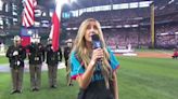 "Estaba borracha": La confesión de cantante tras interpretar himno de Estados Unidos en la MLB