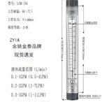 爆款*管道式氣體液體流量計有機玻璃圓管衛生級流量計超純水流量計豎管#聚百貨特價