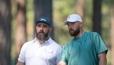 Jason Kelce Wins Same Long Drive Golf Contest That Travis Won Last Year