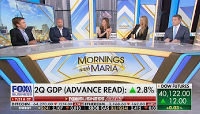 ​Fox Business claims quarterly economic report showing strong growth is "fairytale numbers"